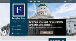 Desktop Screenshot of ewinglawoffices.com