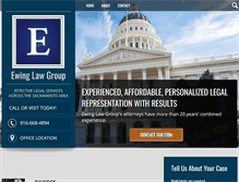 Tablet Screenshot of ewinglawoffices.com